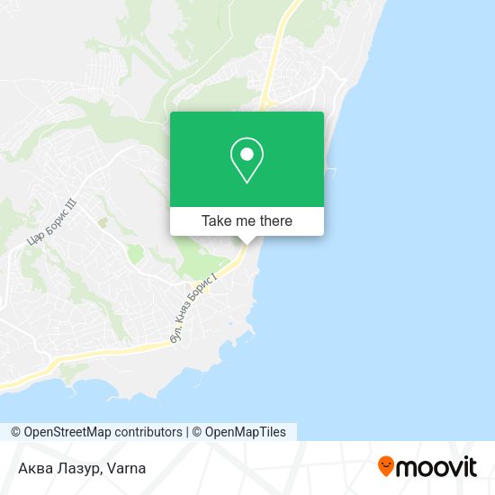 Аква Лазур map