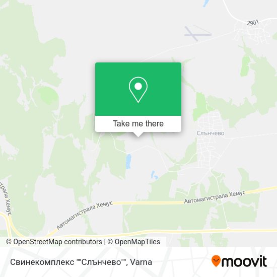 Свинекомплекс "Слънчево" map