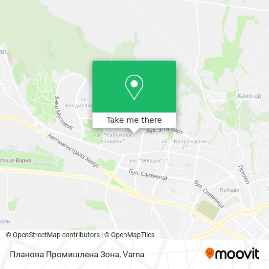 Планова Промишлена Зона map