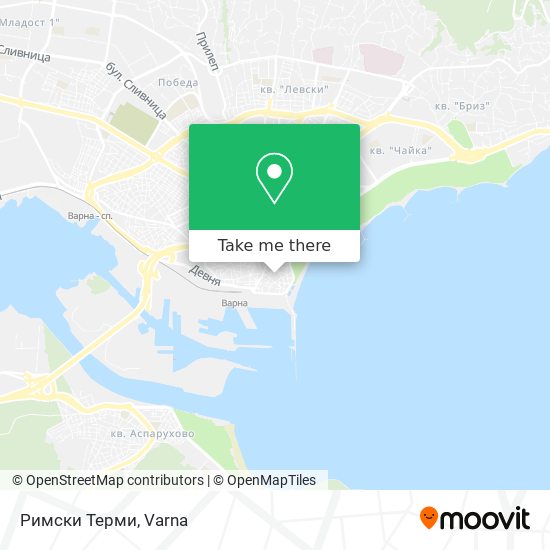 Римски Терми map