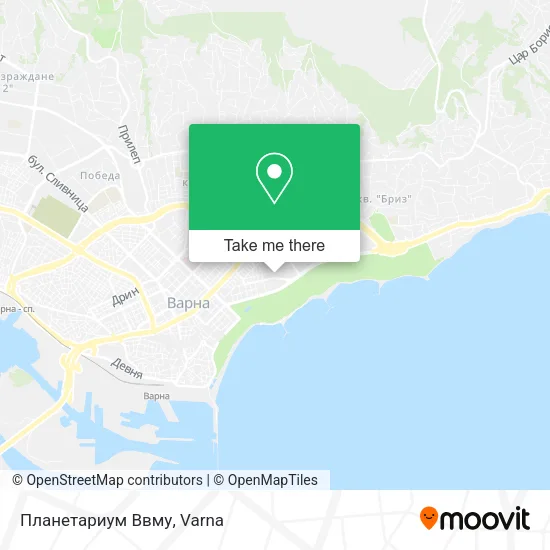 Планетариум Ввму map