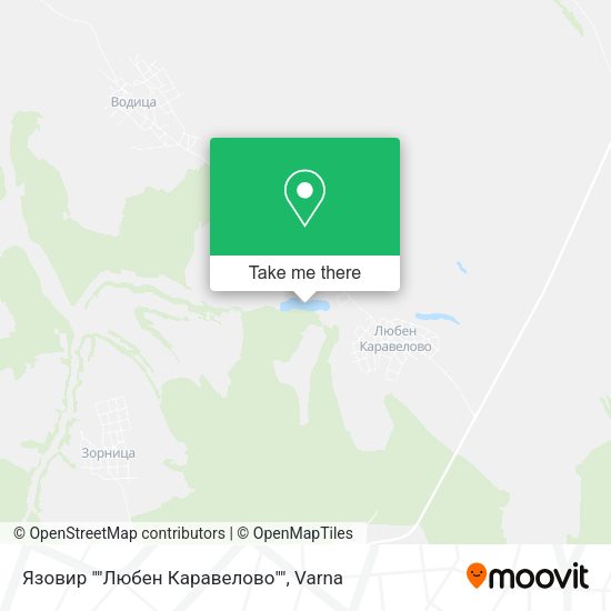 Язовир "Любен Каравелово" map