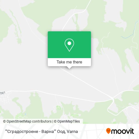 Карта ""Сградостроене - Варна"" Оод