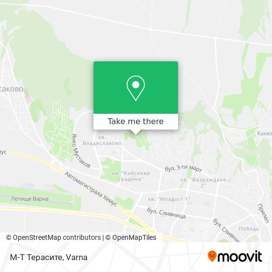 М-Т Терасите map