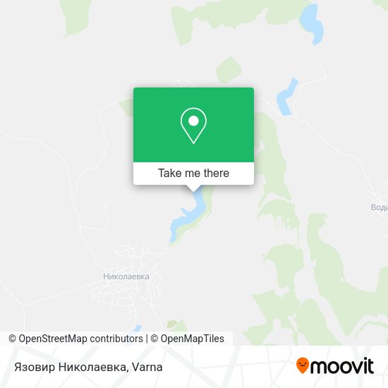 Язовир Николаевка map