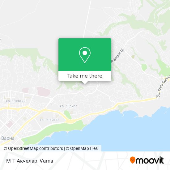М-Т Акчелар map