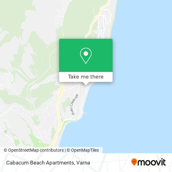 Cabacum Beach Apartments map