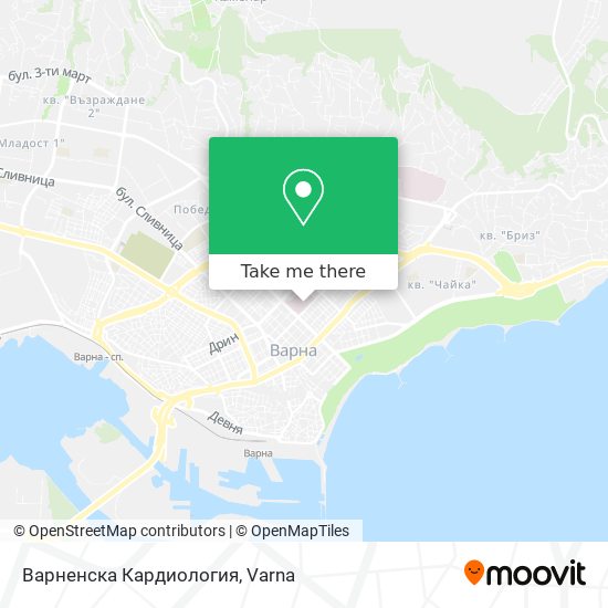 Варненска Кардиология map
