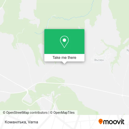 Карта Команлъка