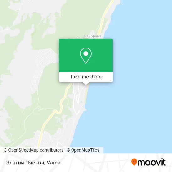 Златни Пясъци map