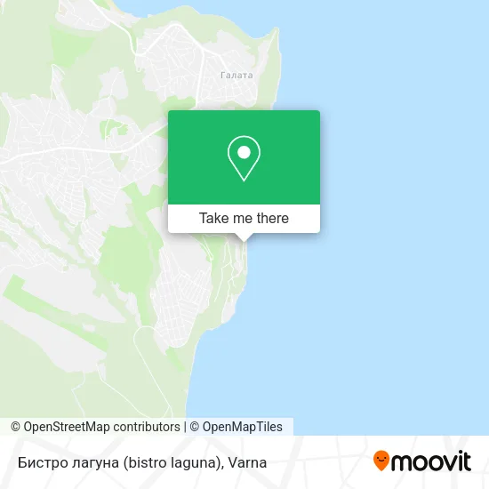 Карта Бистро лагуна (bistro laguna)