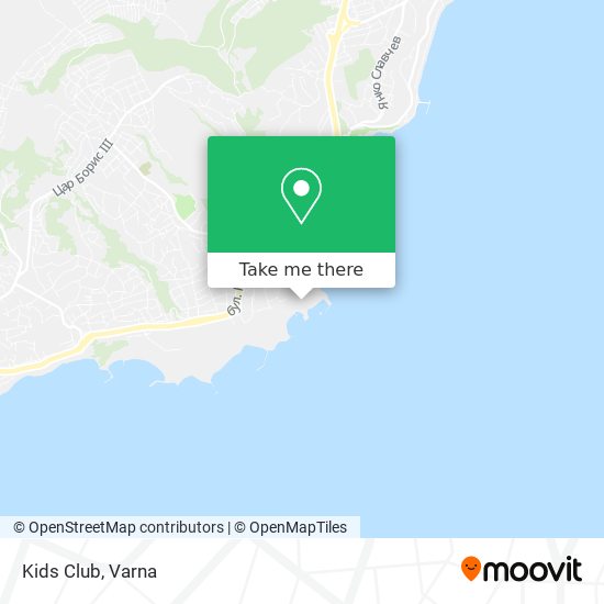 Kids Club map