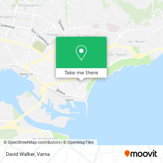 David Walker map