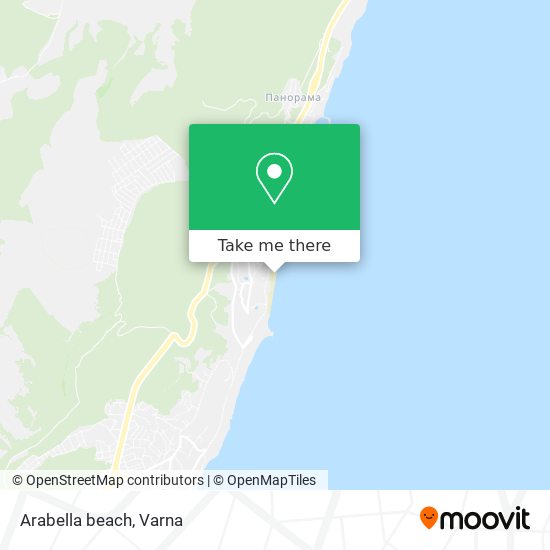 Arabella beach map