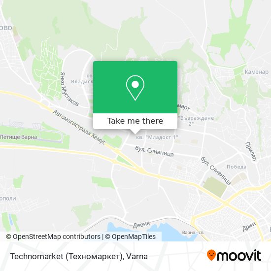 Technomarket (Техномаркет) map