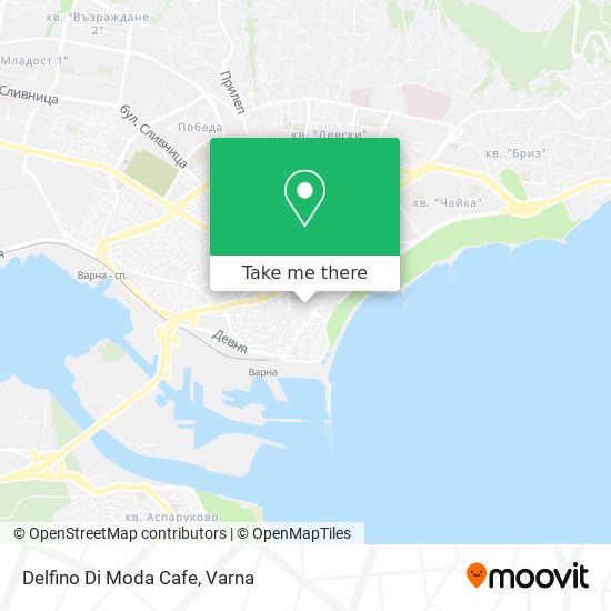 Doven dialekt Udtømning How to get to Delfino Di Moda Cafe in Varna by Bus or Trolleybus?