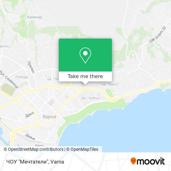 ЧОУ "Мечтатели" map