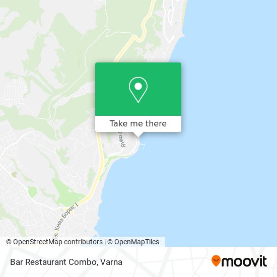 Bar Restaurant Combo map