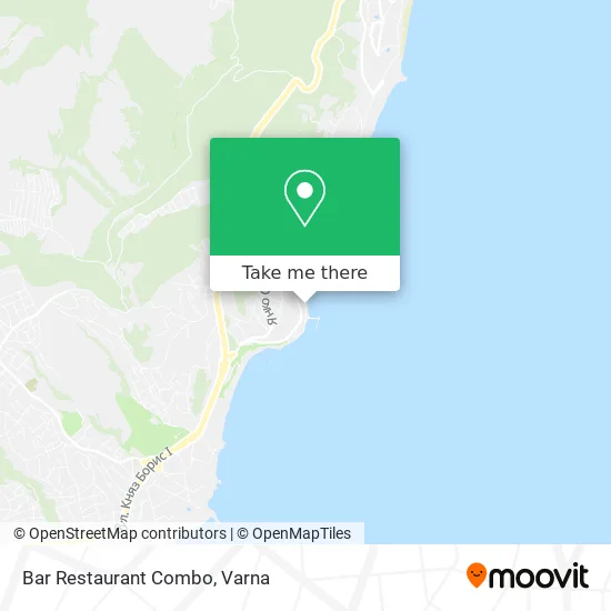 Карта Bar Restaurant Combo