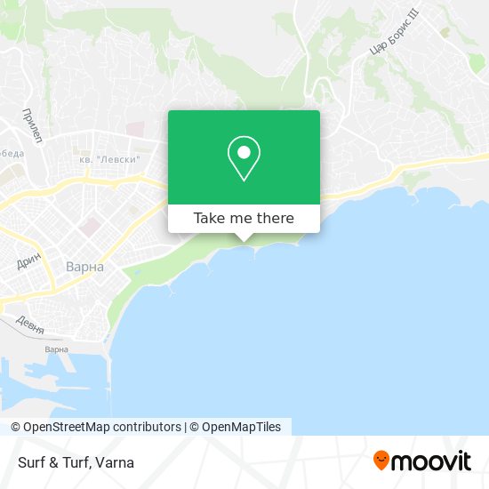 Surf & Turf map