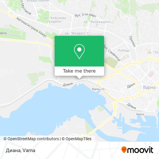 Диана map