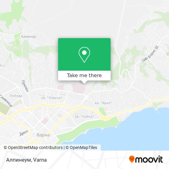 Алпинеум map