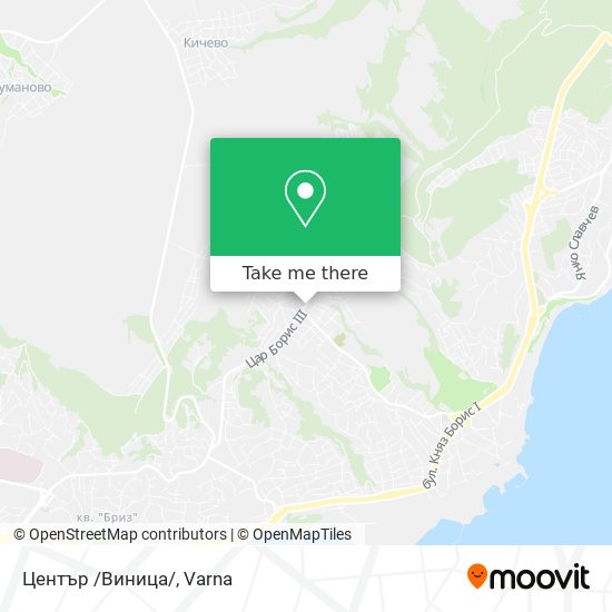 Център /Виница/ map