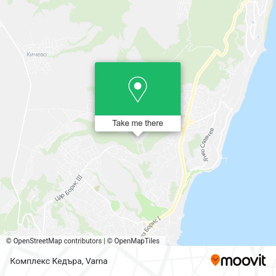 Карта Комплекс Кедъра
