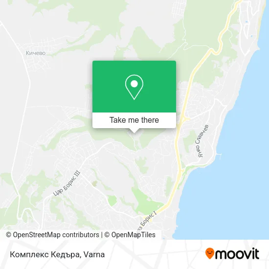 Карта Комплекс Кедъра