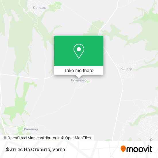 Карта Фитнес На Открито
