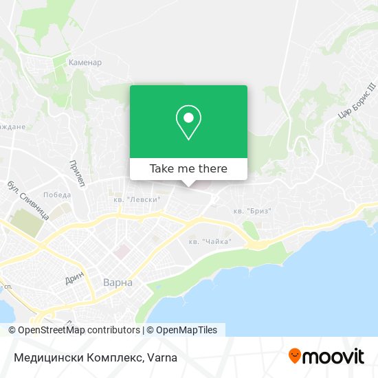 Медицински Комплекс map