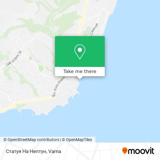Статуя На Нептун map