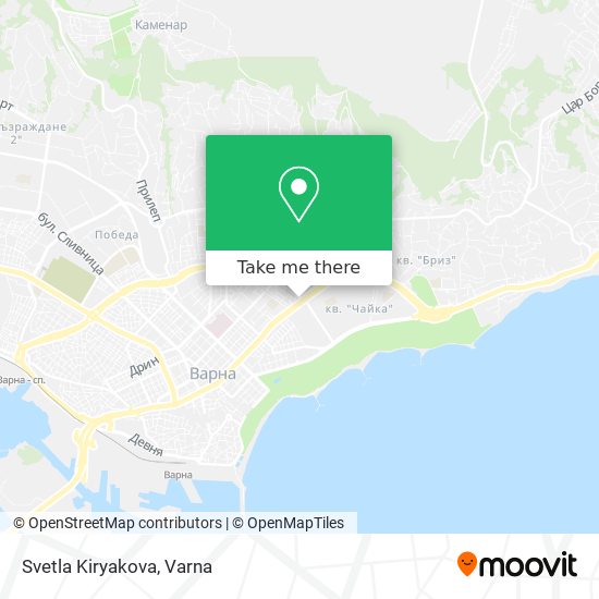 Svetla Kiryakova map