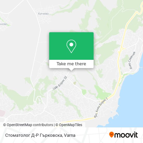 Стоматолог Д-Р Гърковска map