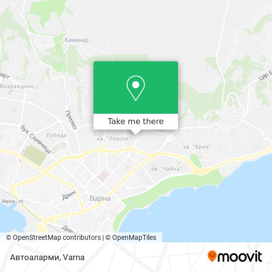 Автоаларми map
