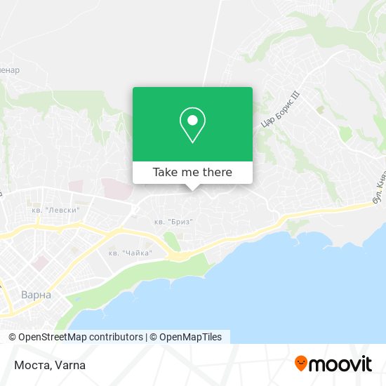Моста map