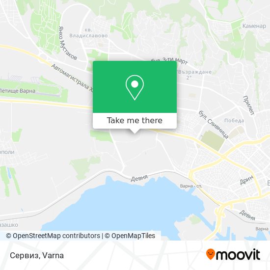 Сервиз map