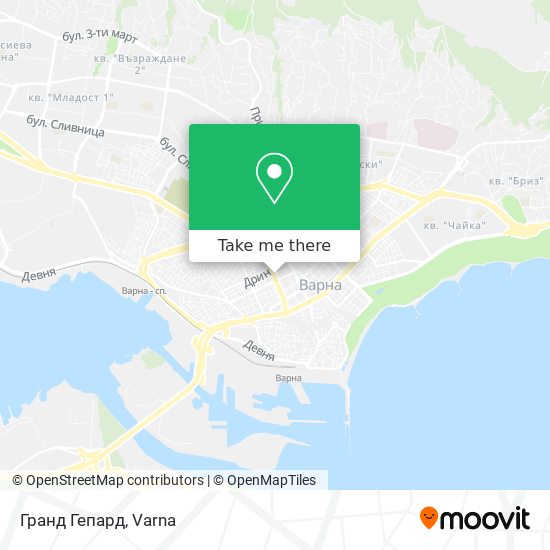Гранд Гепард map