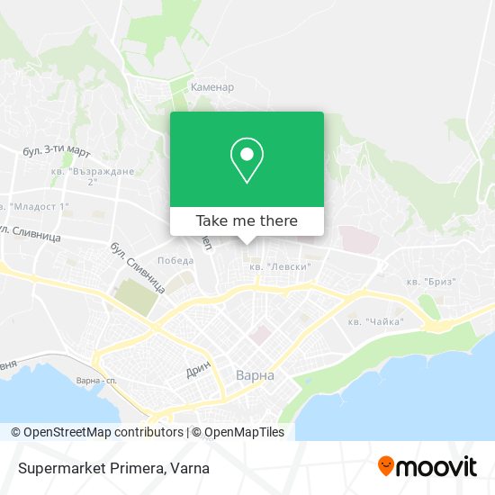 Supermarket Primera map