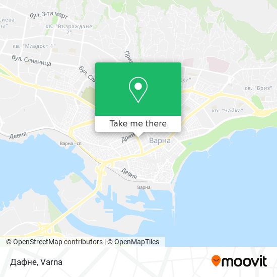 Карта Дафне