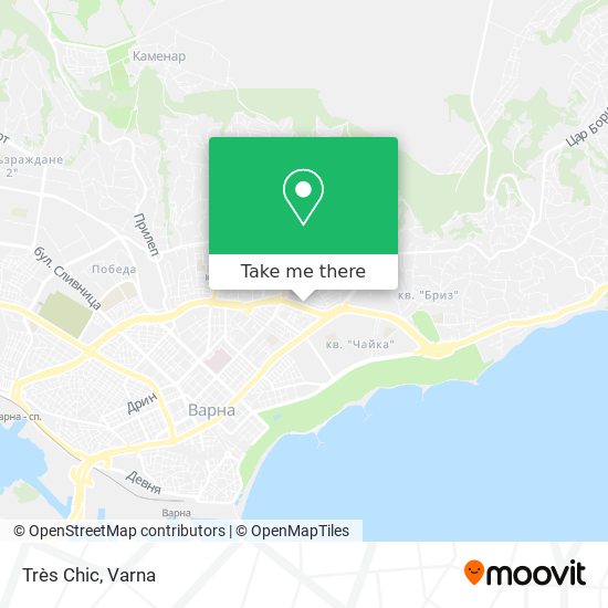 Très Chic map