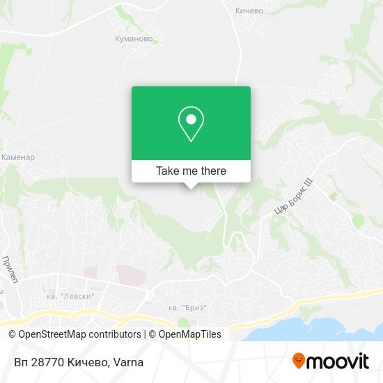 Карта Вп 28770 Кичево