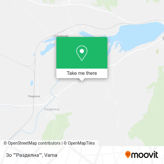 Зо ""Разделна"" map