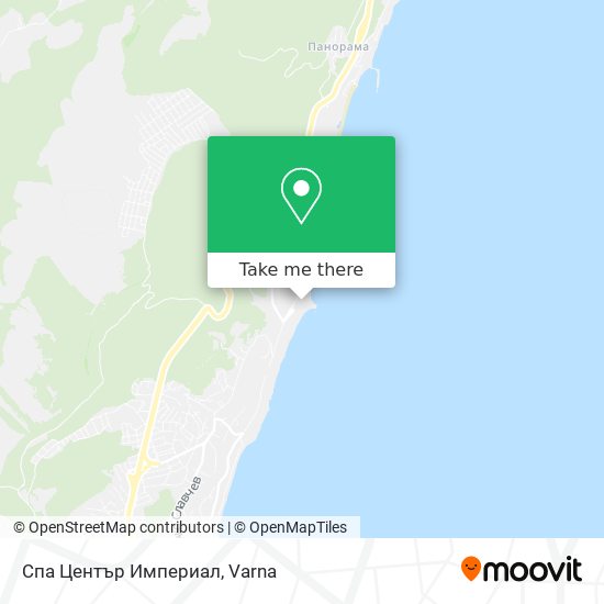 Спа Център Империал map