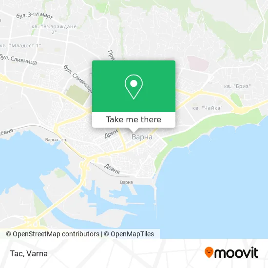 Карта Tac