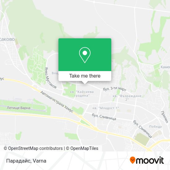 Карта Парадайс