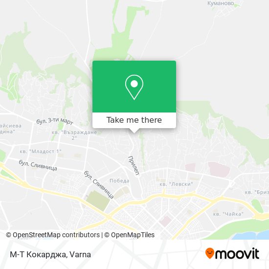 М-Т Кокарджа map