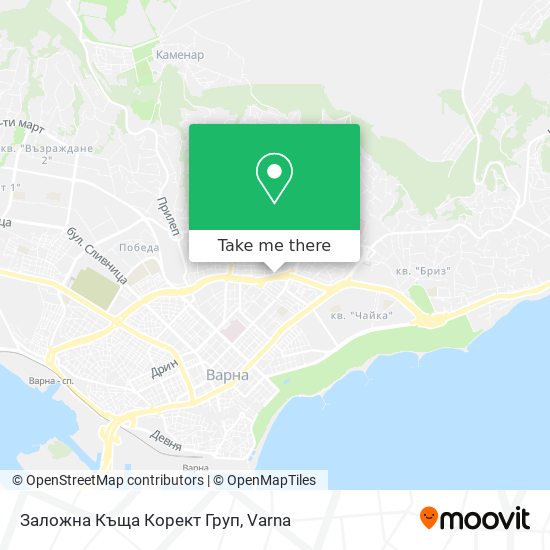 Заложна Къща Корект Груп map