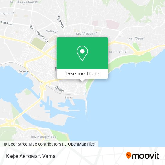 Кафе Автомат map