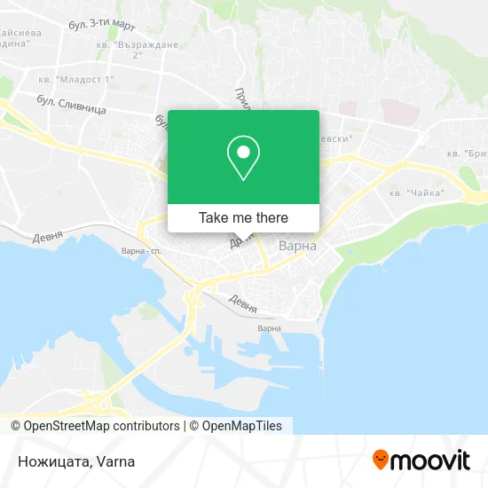 Карта Ножицата